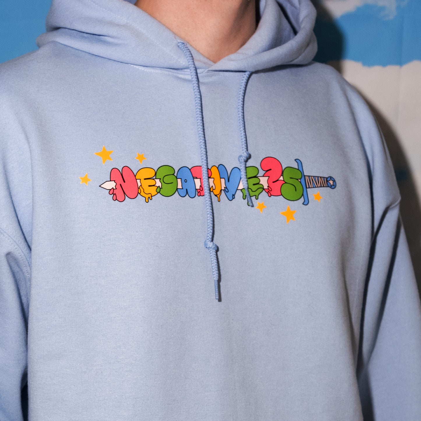 BLUE “ADV3NTUR3 SL1M3” N25 HOODIE
